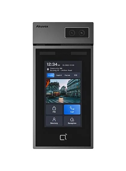 Video intercom S535 5" touchscreen 2MP PoE grey