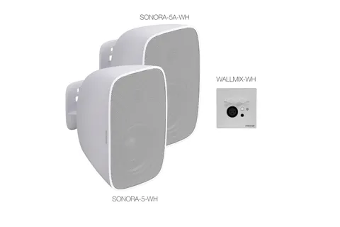 Speaker SONORA-WM5-WH surface-mount 25+25W RMS White