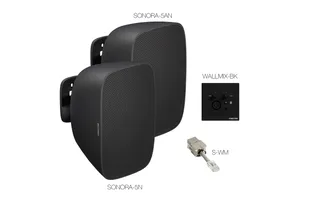 Speaker SONORA-WM5-BK surface-mount 25+25W RMS Black