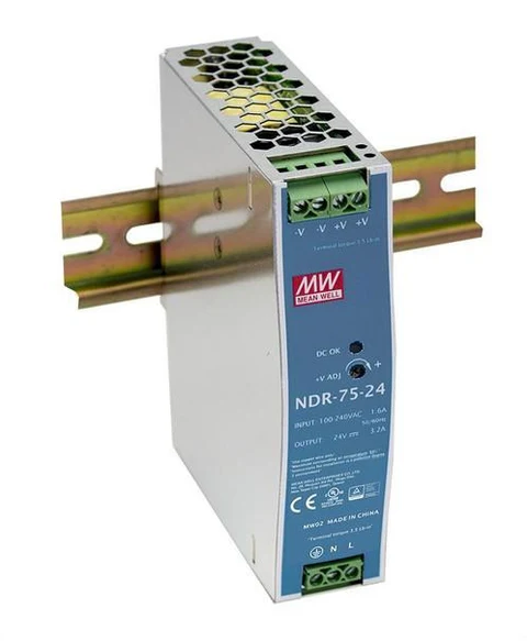 NDR power supply NDR-75-48 48V/75W/1.6A DIN rail