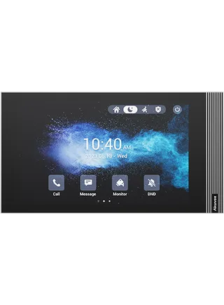 Indoor monitor S562-V on wall 7" PoE white