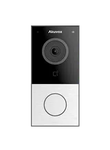 Video-Gegensprechanlage E12S V2.0 Aufputz 13,56MHZ NFC PoE Silver (1/3)