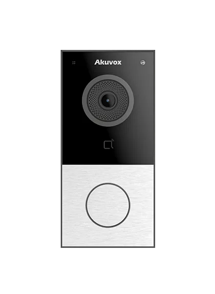 Video-Gegensprechanlage E12S V2.0 Aufputz 13,56MHZ NFC PoE Silver