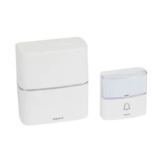 Wireless doorbell 094270 200m LED 80dB white