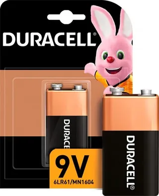 Battery Duracell 6LF22 6LR61 9V "koroona" Alkaline 1 pcs.