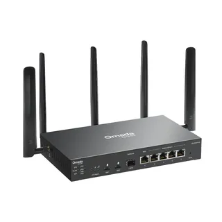 Router ER706WP-4G 4G WiFi 6 5x1G RJ45 4xPoE+ VPN Black