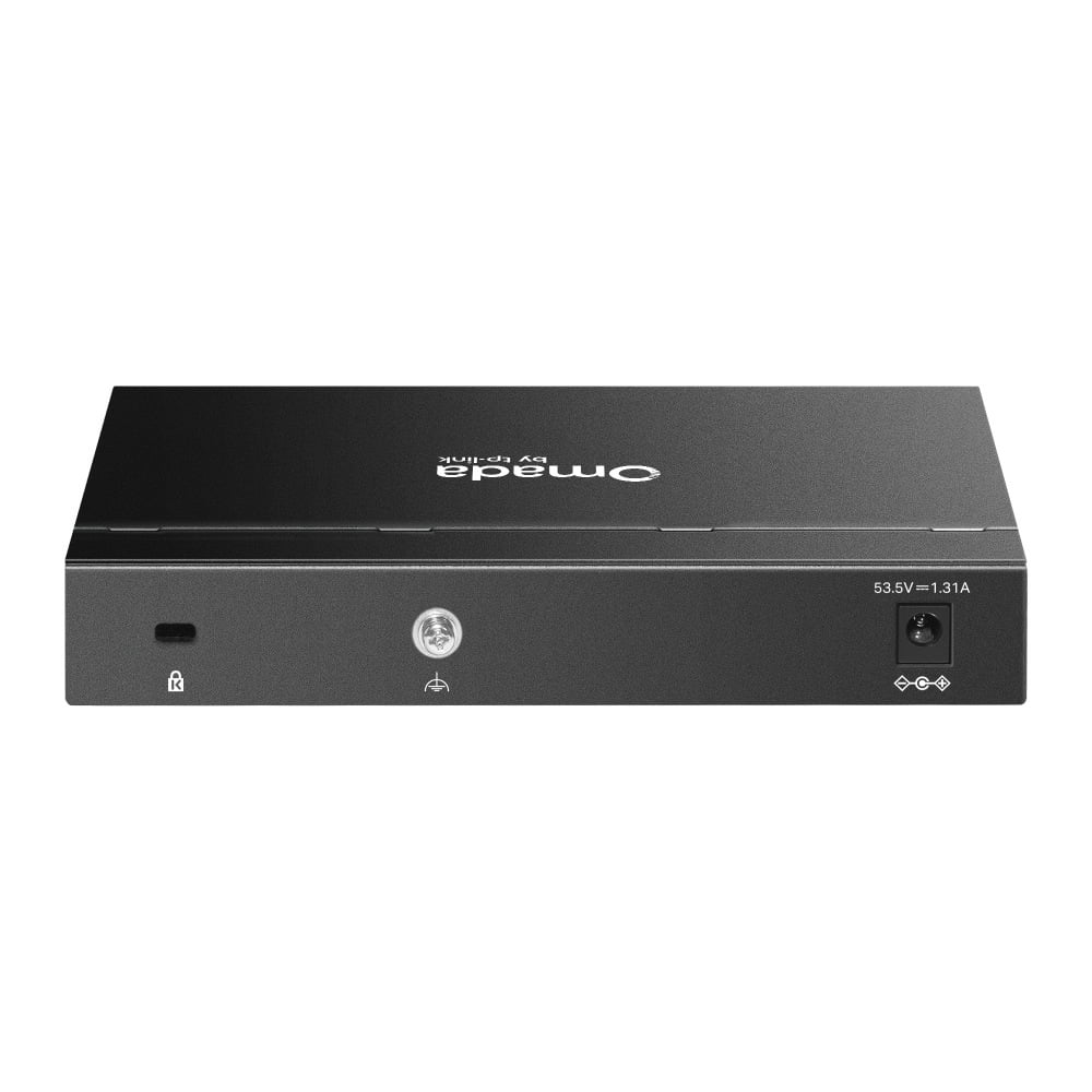 Switch ES206GP Managed 6x1000Mbps 4xPoE+ metal housing black