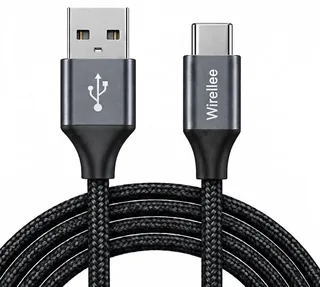 Fast charging cable USB-A–USB-C 15W 5V/3A 480Mbps USB 2.0 1m