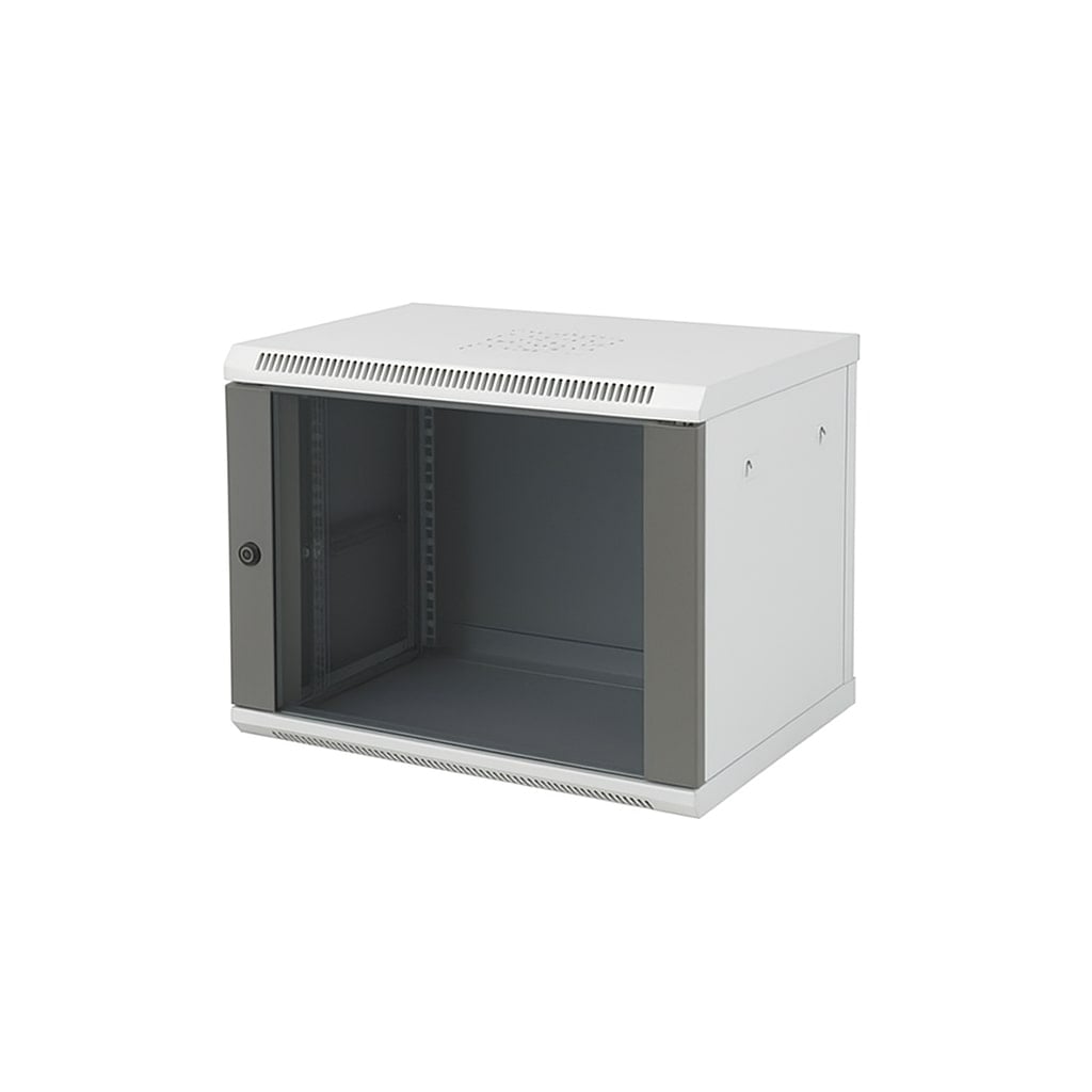 Network cabinet 19" 6U 600x450x368mm wall-mounted assembled