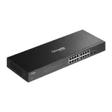 Коммутатор SG2218P Smart managed PoE+ 18-портовый Gigabit 16-портовый PoE+ 2xGigabit SFP (4/5)