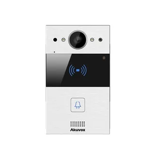 IP Video Intercom R20A-On-Wall-Silver-V5.1 2MP RFID PoE Silver