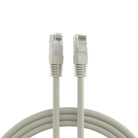 K8100GR.1,5 U/UTP Cat.6 PVC CCA patchkabel 1,5 m grå