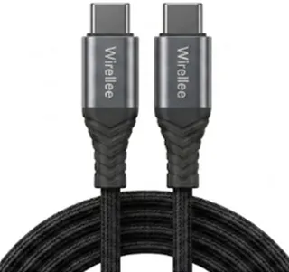 Fast charging cable USB-C to USB-C 100W 20V/5A 480Mbps USB 2.0 1m