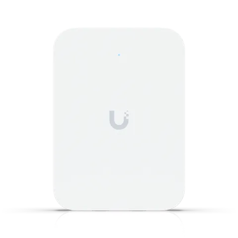 Access point U7-IW wall mountable WiFi 7 4 streams 2x2.5GbE PoE white