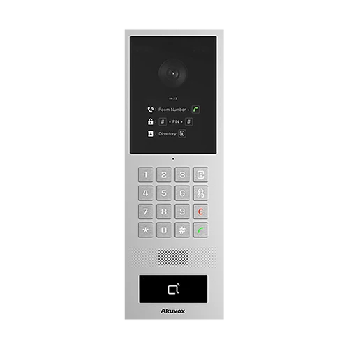 S532-Silver-Induction-Loop-Version Video Door Phone with Induction Loop 2.8″ Silver