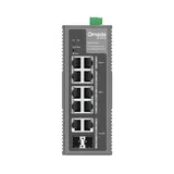Switch IES210GPP Easy Managed Industrial 10-Port Gigabit 6-Port PoE+ 2-Port PoE++ (1/6)