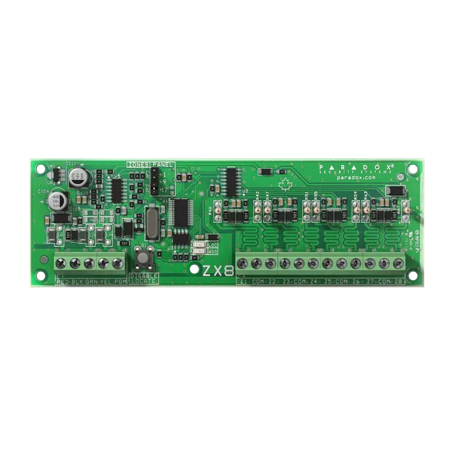 Paradox ZX8 EVO/SP/MG 8 zones + 1 PGM expansion module