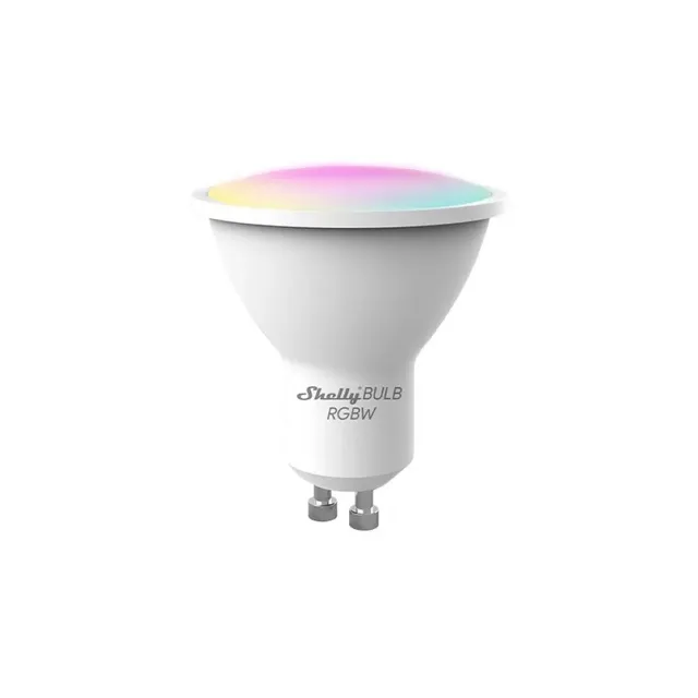 Shelly Duo RGBW Wi-Fi smart bulb GU10 socket