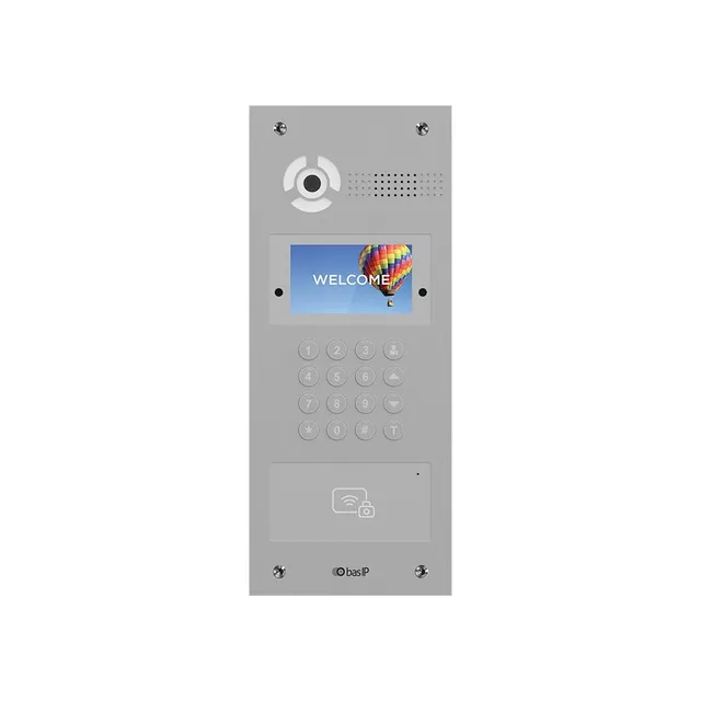 AA-07FBI Silver Apartment Intercom Door Station, BAS-IP | cameraworld.eu AA-07FBI Silver Apartment Intercom Door Station, BAS-IP