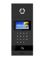 AA-12FBI Intercom Entry Panel with Face Recognition, Black, BAS-IP (1/3)