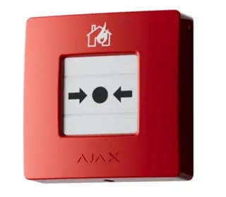Ajax EN54 ManualCallPoint (Red) Jeweller handheld, red