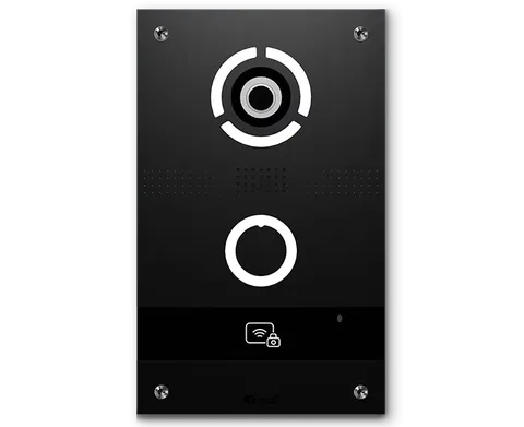 AV-08FBL Porttelefon Entrépanel med Ansiktsigenkänning, Svart, BAS-IP