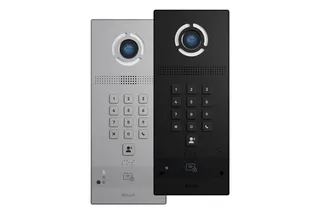 AV-09KFBI Apartment Intercom Entry Panel, Black, BAS-IP