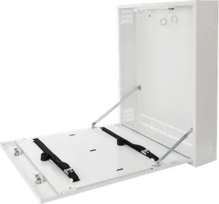 Equipment cabinet AWO530W vertical white