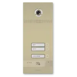 BI-02FBI Two-Button Intercom Entry Panel, Black, BAS-IP (2/5)