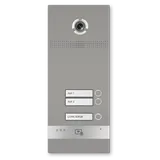 BI-02FBI Two-Button Intercom Entry Panel, Black, BAS-IP (3/5)