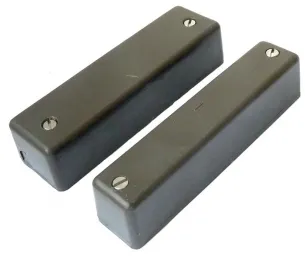 Sentek BSE-301BR surface-mounted magnetic contact for metal door, brown