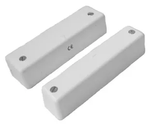 Sentek BSE-301WH surface-mounted magnetic contact for metal door, white
