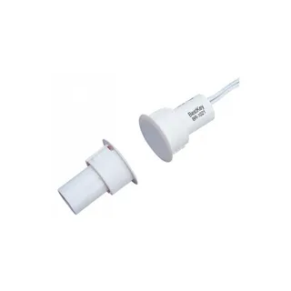 CH 03 L flush-mount magnetic contact metal door, white