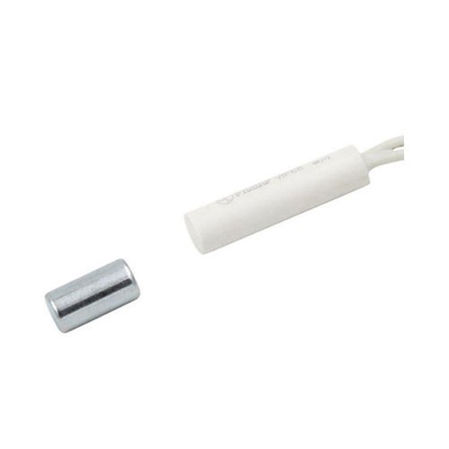 CH 03 O flush-mount magnetic contact wooden door, white
