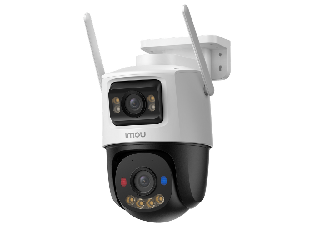 Imou Cruiser Dual 2 Pro 2-in-1 Wi-Fi IP Camera • 4MP Fixed + 4MP Pan & Tilt Camera