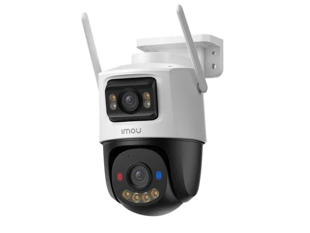Imou Cruiser Dual 2 Pro 2-in-1 Wi-Fi IP Camera • 4MP Fixed + 4MP Pan & Tilt Camera | cameraworld.eu Imou Cruiser Dual 2 Pro 2-in-1 Wi-Fi IP Camera • 4MP Fixed + 4MP Pan & Tilt Camera