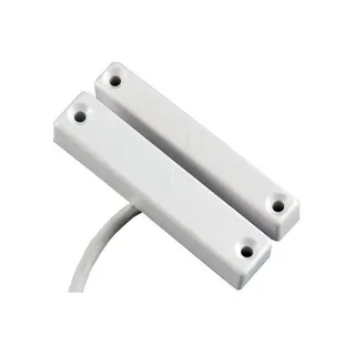 D20 surface-mounted magnetic contact wooden door, white