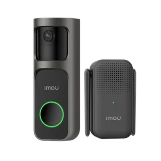 Imou Doorbell 2S Kit 3MP battery-powered Wi-Fi IP video doorbell • 2.0mm (125°) IR 5m mSD USB-C