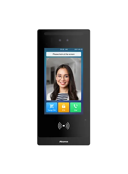 Akuvox E18C intercom door station with face recognition