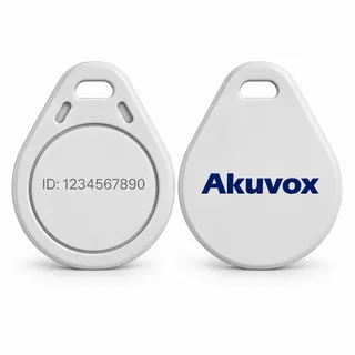 Akuvox Fudan F08 13,56 MHz RFID access fob, white