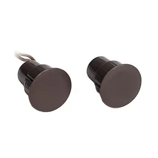 CH 03 LB flush-mount magnetic contact metal door, brown