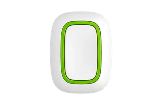 Ajax Button panic or control button, white