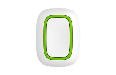 Ajax Button panic or control button, white