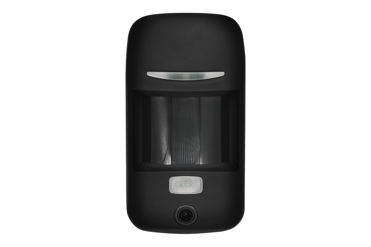U-PROX PIR CAM BLACK pet-immune motion detector with photo camera, black