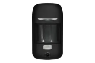 U-PROX PIR CAM BLACK pet-immune motion detector with photo camera, black