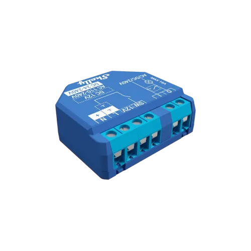 Shelly Plus 1 - smart switch potential-free with contacts
