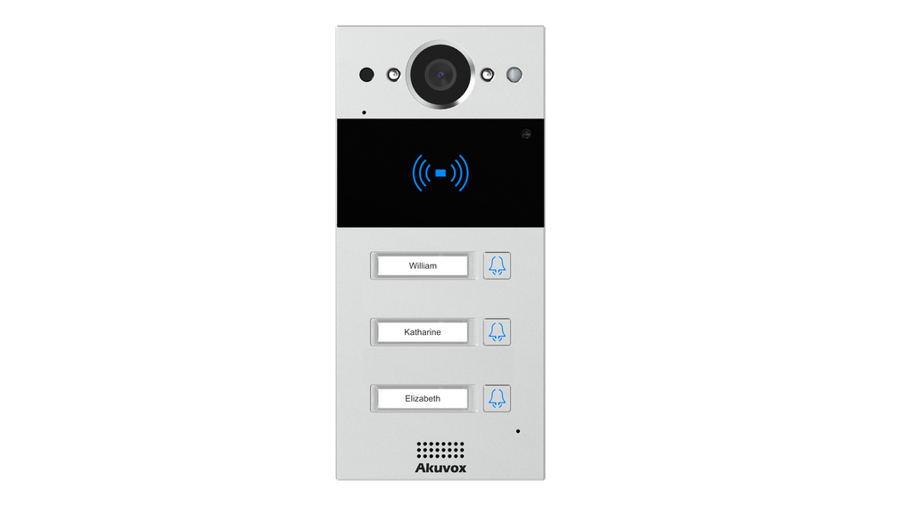 Akuvox R20BX3 Three-Button Intercom Door Station
