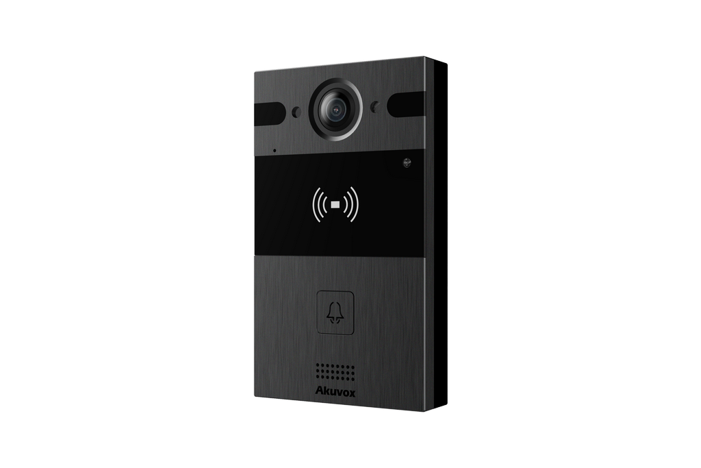 Akuvox R25A doorbell camera- and card reader, black