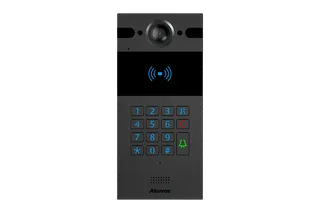 Akuvox R25K apartment building intercom door station, dark grey
