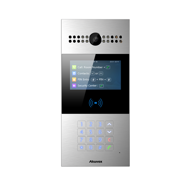 Akuvox R28A intercom door station hearing impaired module